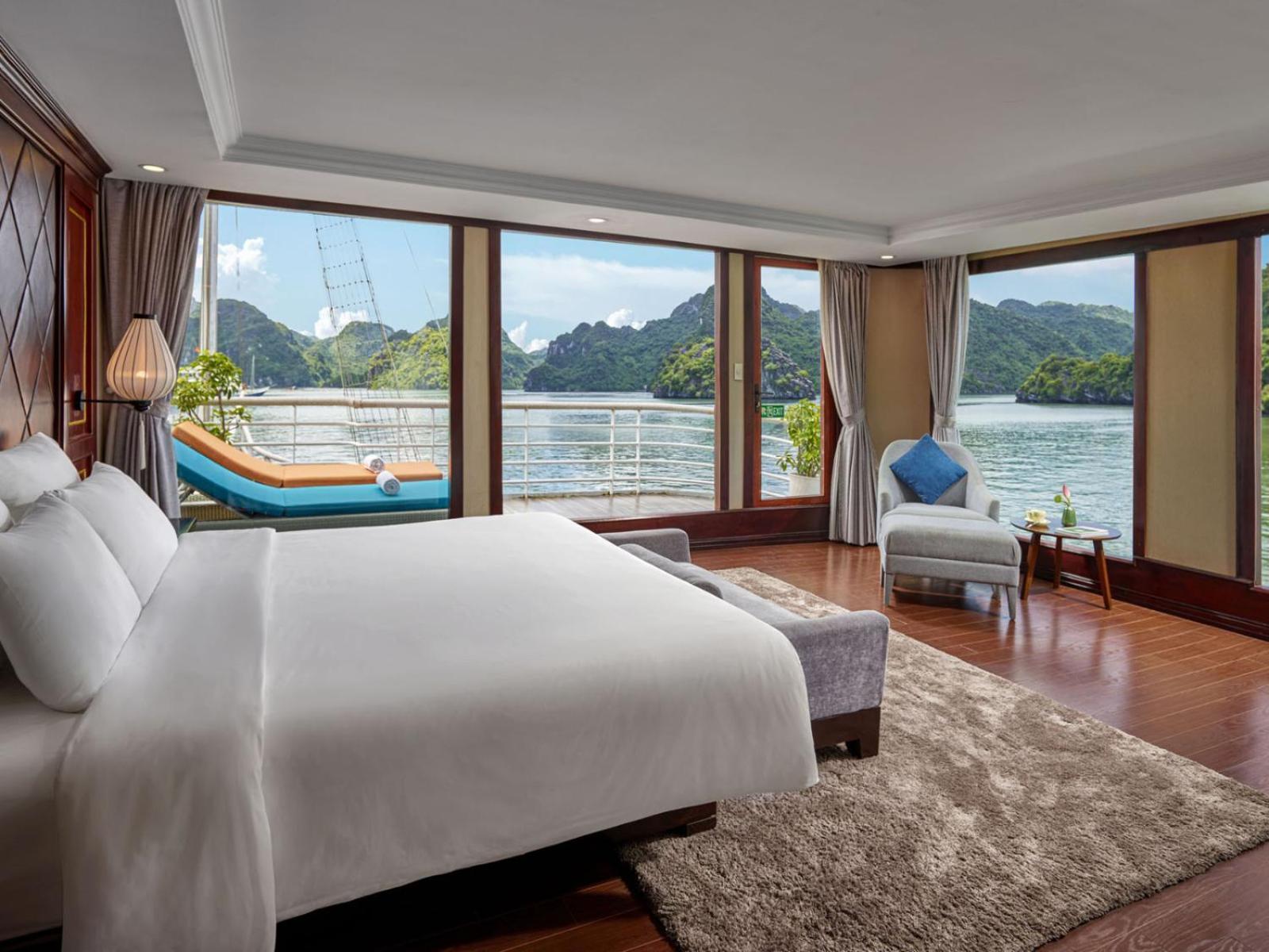 Hotel Halong Luxury Cruise Hạ Long Exterior foto