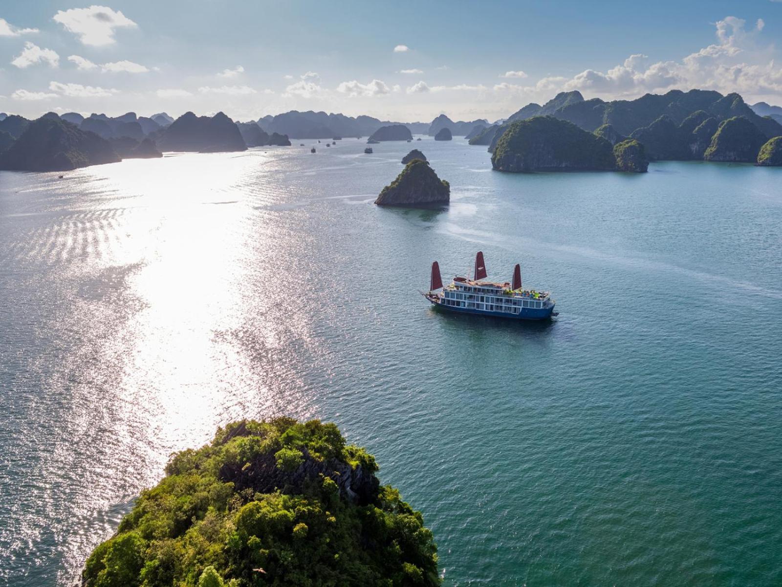 Hotel Halong Luxury Cruise Hạ Long Exterior foto