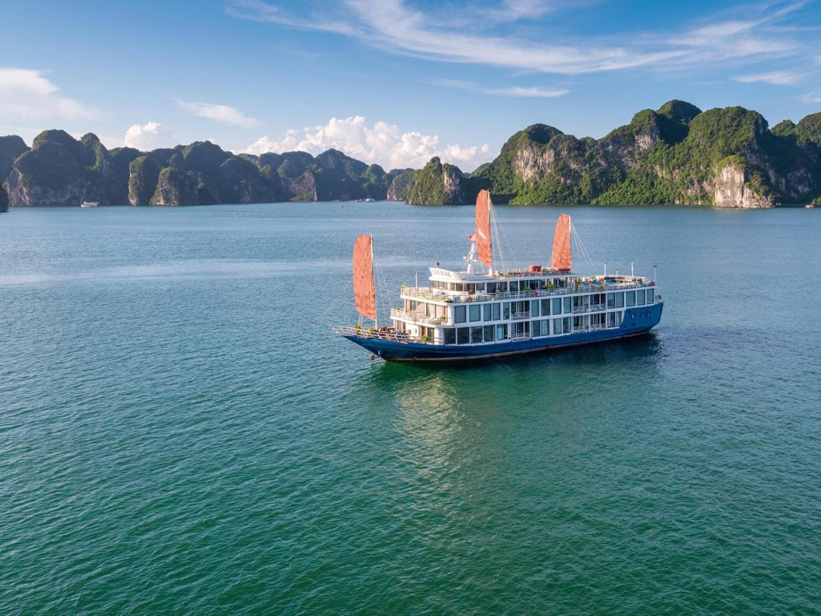 Hotel Halong Luxury Cruise Hạ Long Exterior foto