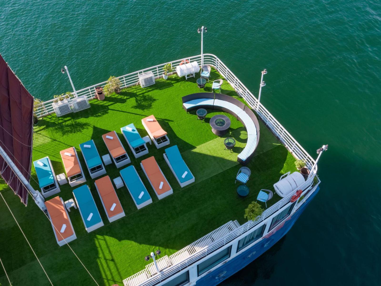 Hotel Halong Luxury Cruise Hạ Long Exterior foto