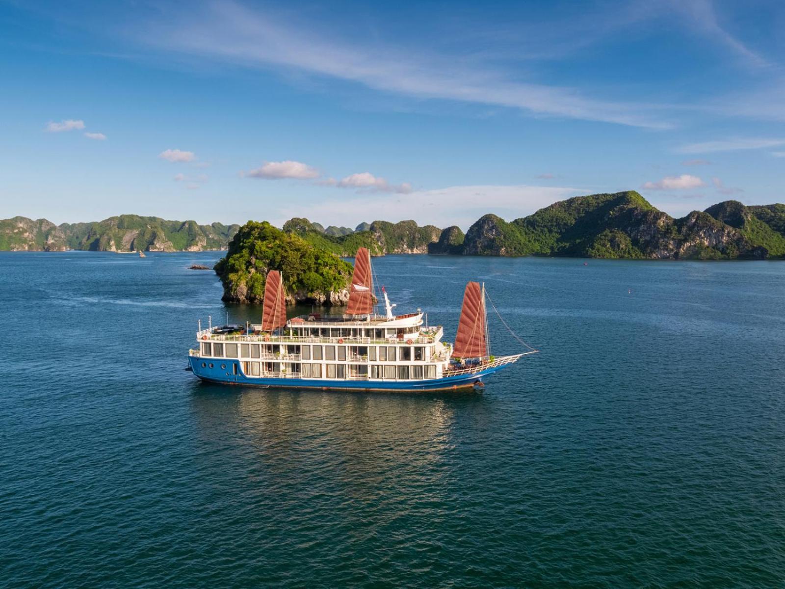 Hotel Halong Luxury Cruise Hạ Long Exterior foto