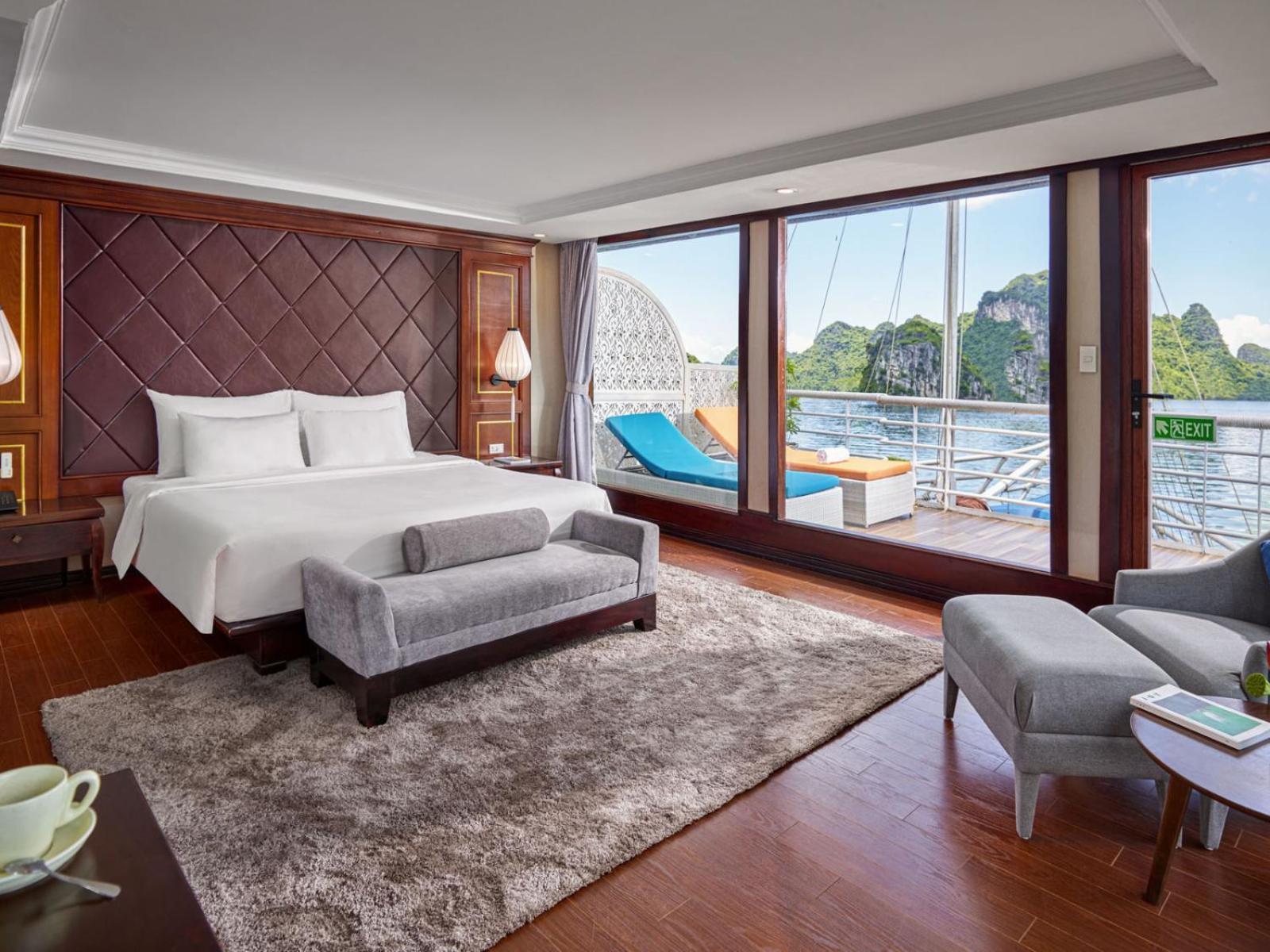 Hotel Halong Luxury Cruise Hạ Long Exterior foto